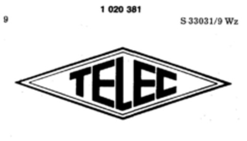 TELEC Logo (DPMA, 14.03.1979)