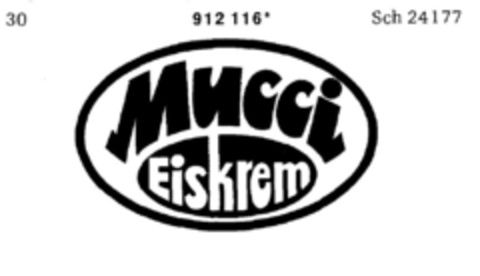Mucci Eiskrem Logo (DPMA, 11.07.1973)