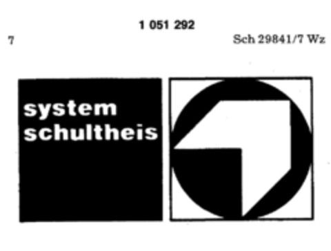 system schultheis Logo (DPMA, 08/20/1982)