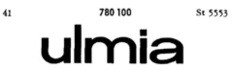 ulmia Logo (DPMA, 15.02.1962)