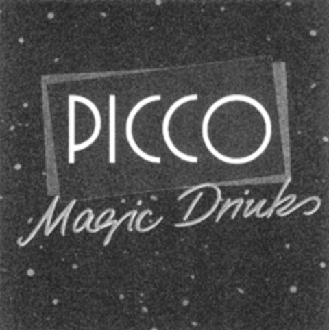 PICCO MAGIC DRINKS Logo (DPMA, 27.03.1993)