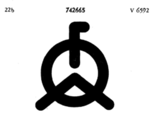 742665 Logo (DPMA, 05.08.1959)