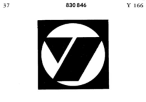830846 Logo (DPMA, 03/11/1966)