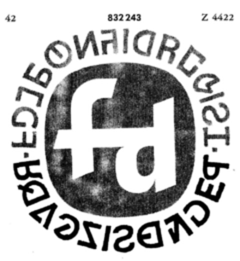 fd Logo (DPMA, 06/02/1965)