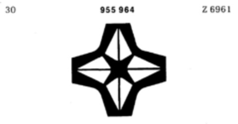 955964 Logo (DPMA, 16.07.1976)