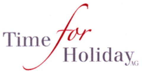 Time for Holiday AG Logo (DPMA, 02/01/2008)