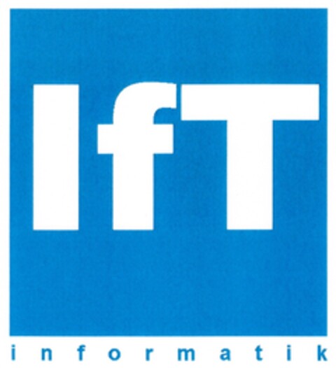 IfT informatik Logo (DPMA, 30.01.2009)