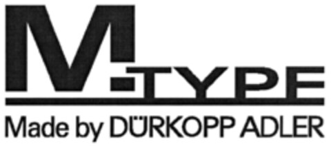 MTYPE Made by DÜRKOPP ADLER Logo (DPMA, 08.01.2010)