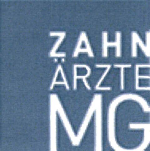 ZAHN ÄRZTE MG Logo (DPMA, 03.07.2013)