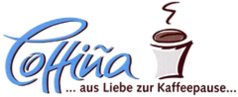 Coffiña ...aus Liebe zur Kaffeepause... Logo (DPMA, 26.07.2013)