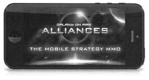 GALAXY ON FIRE ALLIANCES THE MOBILE STRATEGY MMO Logo (DPMA, 16.04.2014)