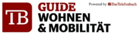 TB GUIDE WOHNEN & MOBILITÄT Powered by DasTelefonbuch Logo (DPMA, 03/31/2016)