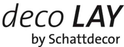 deco LAY by Schattdecor Logo (DPMA, 17.05.2016)