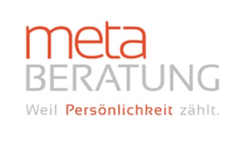 metaBeratung Weil Persönlichkeit zählt. Logo (DPMA, 17.05.2016)