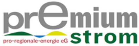premium strom pro regionale energie eG Logo (DPMA, 04/26/2017)
