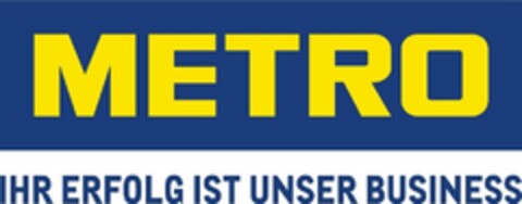 METRO IHR ERFOLG IST UNSER BUSINESS Logo (DPMA, 22.12.2017)