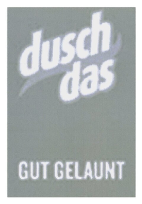 dusch das GUT GELAUNT Logo (DPMA, 06.10.2018)