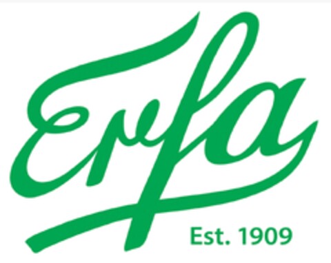 Erfa Est. 1909 Logo (DPMA, 15.10.2018)