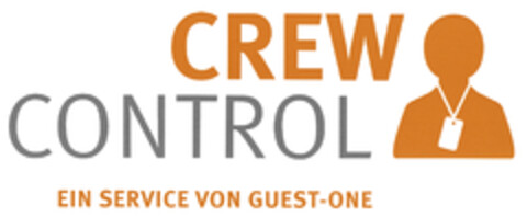 CREW CONTROL EIN SERVICE VON GUEST-ONE Logo (DPMA, 20.04.2019)