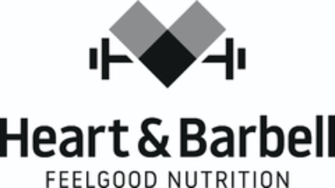 Heart & Barbell FEELGOOD NUTRITION Logo (DPMA, 12/03/2020)