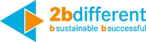2bdifferent b sustainable b successful Logo (DPMA, 24.05.2023)