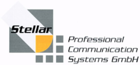 Stellar Professional Communication Systems GmbH Logo (DPMA, 09.05.2003)