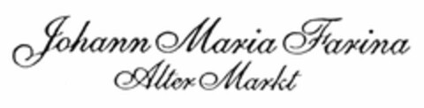 Johann Maria Farina Alter Markt Logo (DPMA, 14.09.2001)