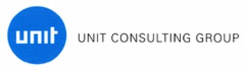 unit UNIT CONSULTING GROUP Logo (DPMA, 29.07.2004)