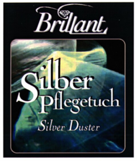Brillant Silber Pflegetuch Silver Duster Logo (DPMA, 13.12.2004)