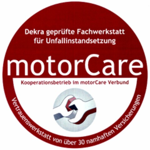 motorCare Logo (DPMA, 10.03.2005)