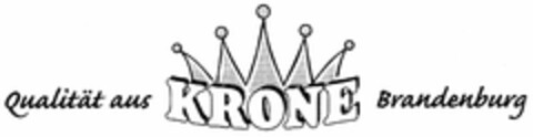 KRONE Qualität aus Brandenburg Logo (DPMA, 13.04.2006)