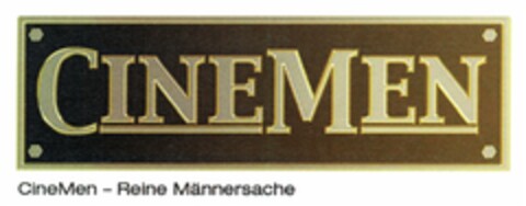 CineMen - Reine Männersache Logo (DPMA, 09.11.2006)