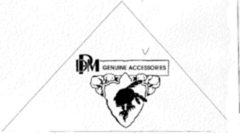 DPM GENUINE ACCESSORIES Logo (DPMA, 14.12.1994)