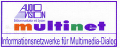 multinet Informationsnetzwerke für Multimedia-Dialog Logo (DPMA, 10.10.1995)