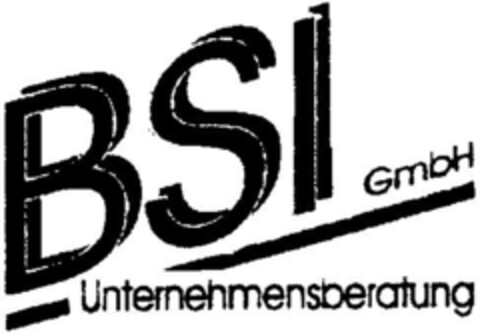 BSI GmbH Unternehmensberatung Logo (DPMA, 08/27/1997)