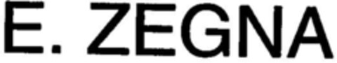 E.ZEGNA Logo (DPMA, 09/24/1997)