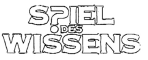 SPIEL DES WISSENS Logo (DPMA, 03/20/1998)