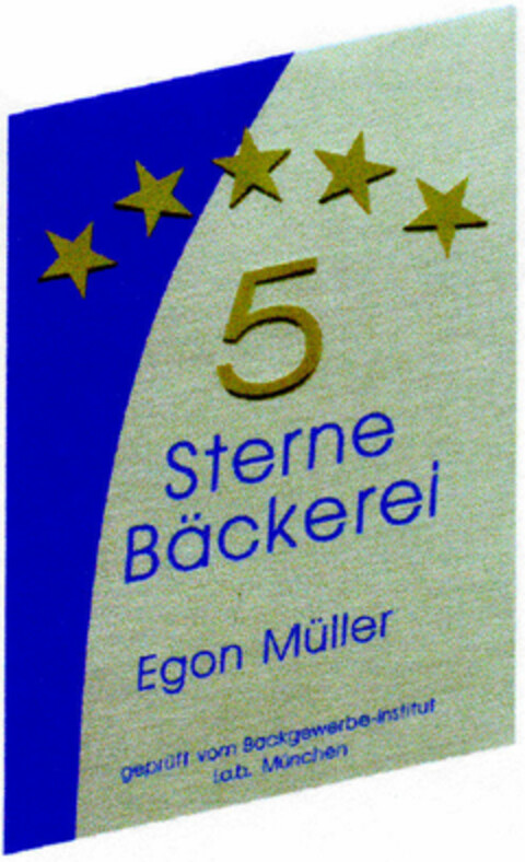 5 Sterne Bäckerei Logo (DPMA, 24.03.1999)