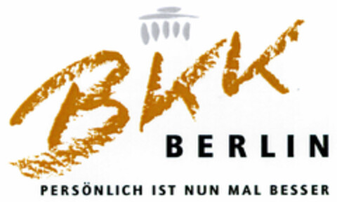 BKK BERLIN PERSÖNLICH IST NUN MAL BESSER Logo (DPMA, 01.10.1999)