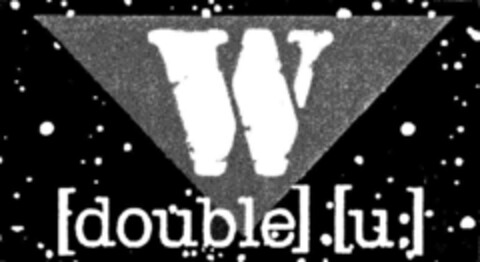 W [double] [u:] Logo (DPMA, 03/25/1994)