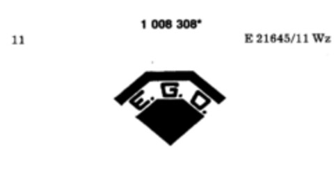 E.G.O. Logo (DPMA, 09.07.1980)