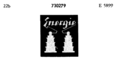 Energie Logo (DPMA, 29.10.1958)