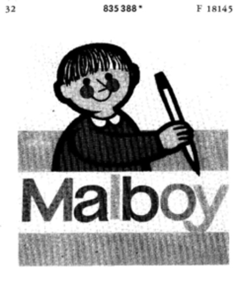 Malboy Logo (DPMA, 22.03.1967)