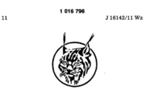 1016796 Logo (DPMA, 19.07.1980)