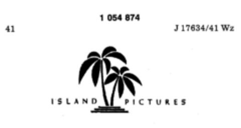 ISLAND PICTURES Logo (DPMA, 16.06.1982)