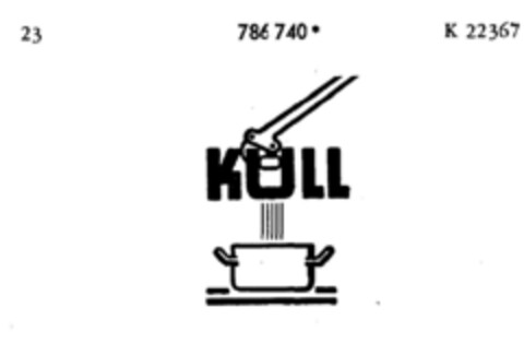 KULL Logo (DPMA, 27.12.1963)