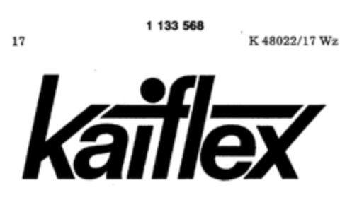 kaiflex Logo (DPMA, 25.01.1985)