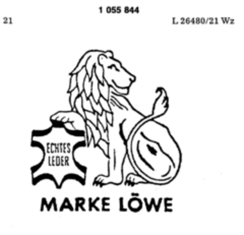 MARKE LÖWE Logo (DPMA, 27.04.1983)