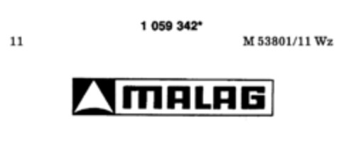 MALAG Logo (DPMA, 10/29/1983)