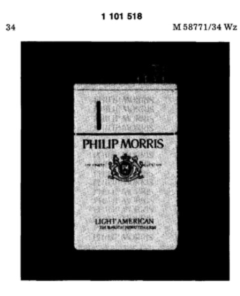PHILIP MORRIS Logo (DPMA, 24.06.1986)